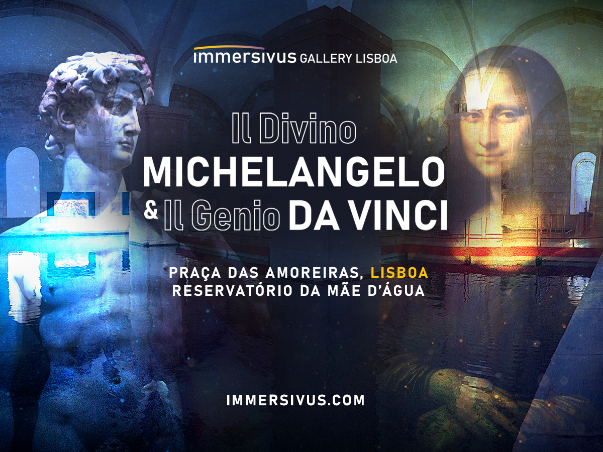 Cartaz do espetáculo Il Divino & Il Genio