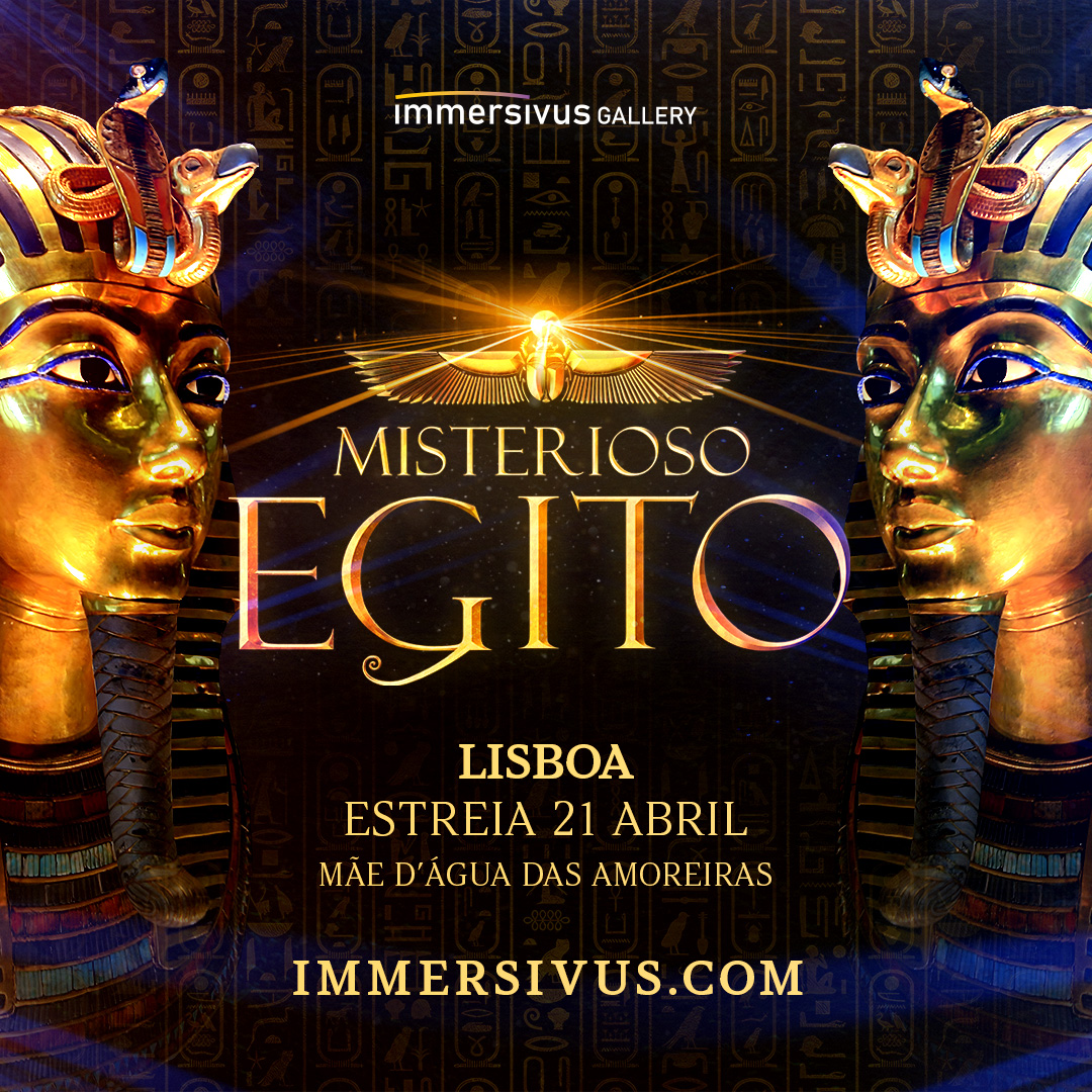 Cartaz do espetáculo Misterioso Egito
